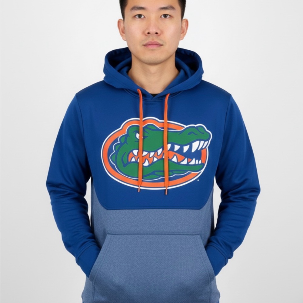 Florida Gator Blue and Gray Hoodie NWOT, ships next biz.‎